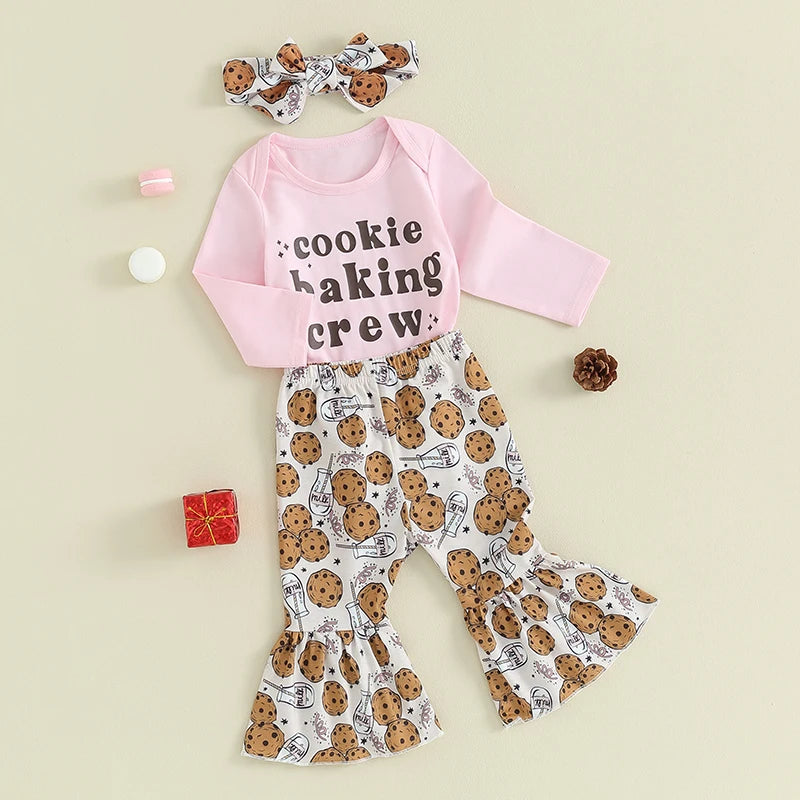 Cookie Baking Crew Flare and Tee Set