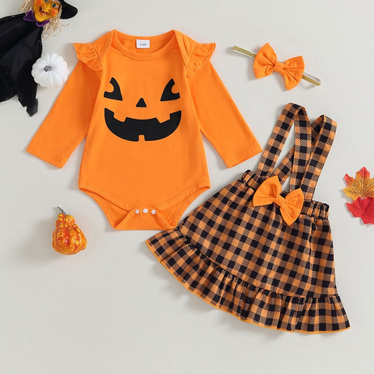 Pumpkins and Plaid Outfit